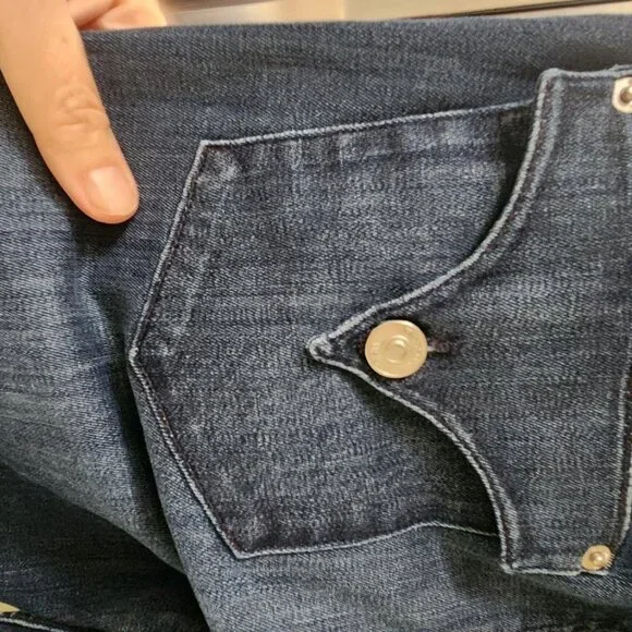 Hudson Colin Flap Skinny Jeans Size 30 - Picture 6 of 8